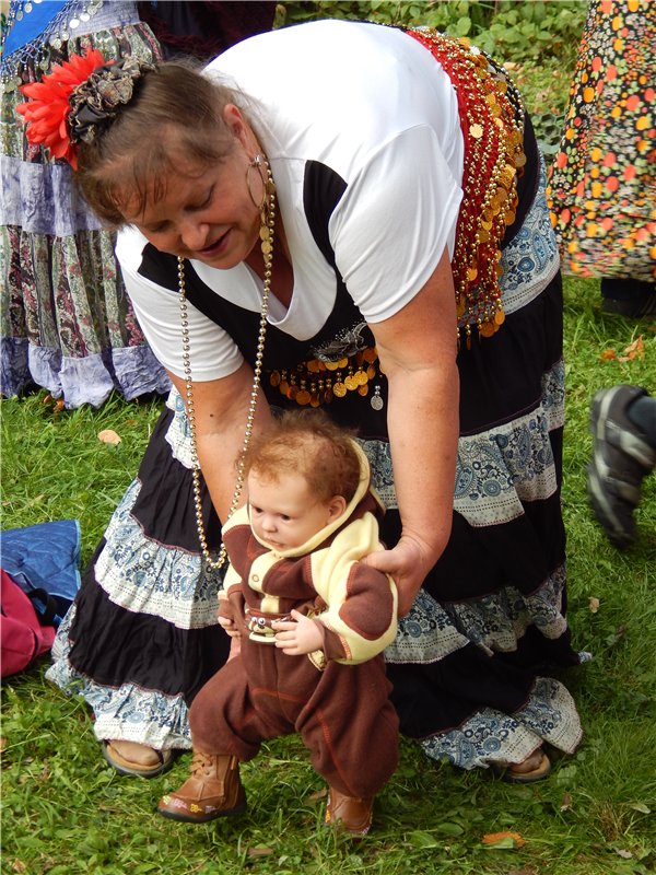 Цыгане в Царицыно. Наша сентябрьская кукловстреча