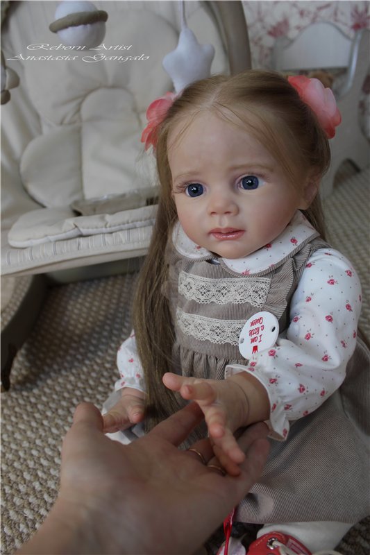 А мы скоро едем на выставку кукол. Куклы реборн Анасатсии Гангало (фото 3)