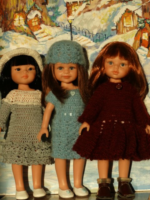 Паолочки в вязаных нарядах (фото 5)