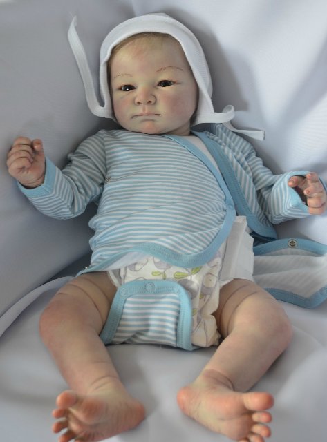 Малыш Хави. Кукла реборн Ольги Коновниной (фото 4)