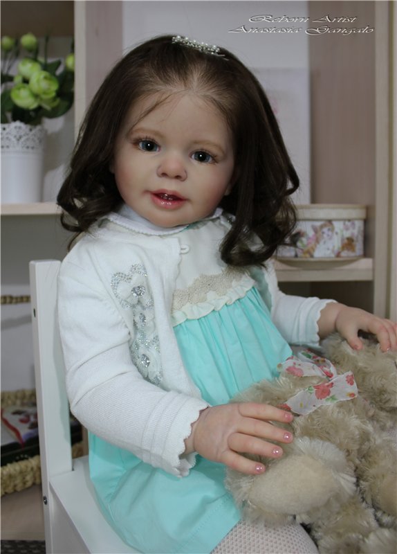 Миланочка!Кукла реборн Анастасии Гангало