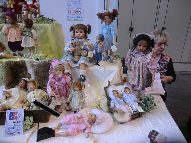 Выставка TEDDYBÄR TOTAL 2015 в Мюнстере. Часть четвертая - кукольно-завершающая