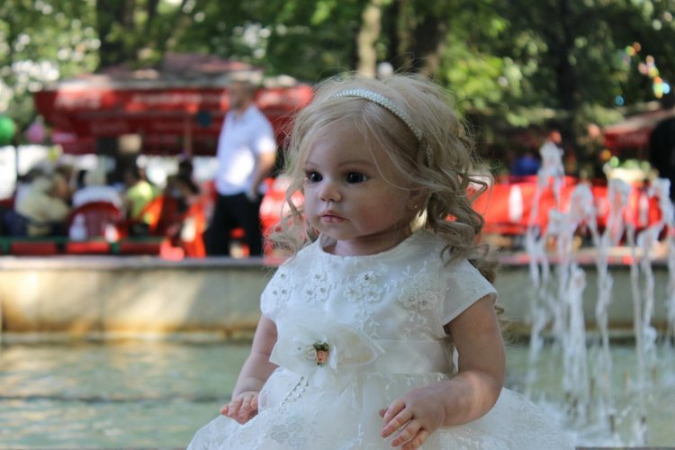 Вероника - моя маленькая принцесса! Кукла реборн Шепелевой Людмилы