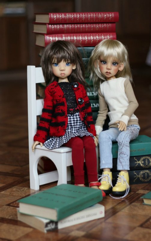 Куклы Кае Вигс и любовь к чтению
