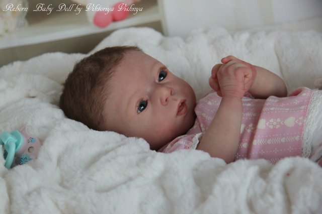 Аделиночка 2... Куколка реборн Виктории Вишни