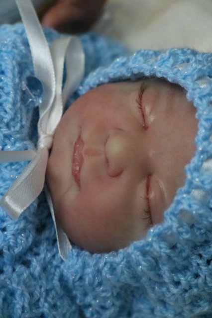 Спящая малышка Рози 2. Куколка реборн Виктории Вишни