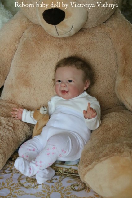 Мейзи... Куколка Реборн Виктории Вишни