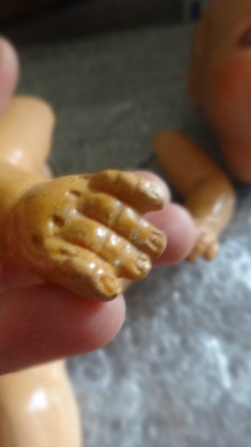 Маленькое чудо... как символ большого! Антикварная кукла Арман Марсель (фото 8)