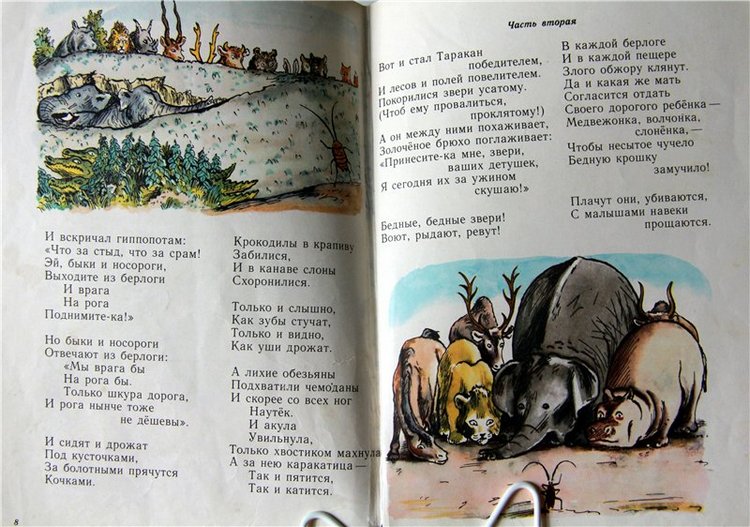 Моя любимая книга детства. Сказки Корнея Чуковского