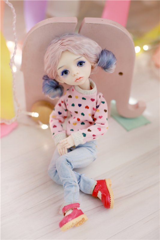 Много фотографий шарнирных кукол