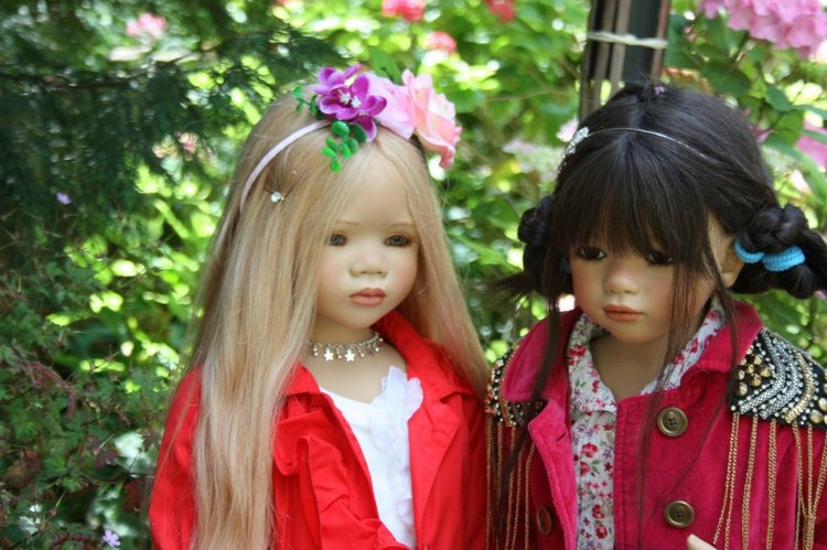 Солнечный денек в саду. Часть третья - Лилит и Анна Лу (фото 10)