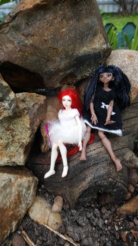 Шоколадка и Беляночка — Авторские куклы BJD (БЖД) у нас дома: фото (фото 2)