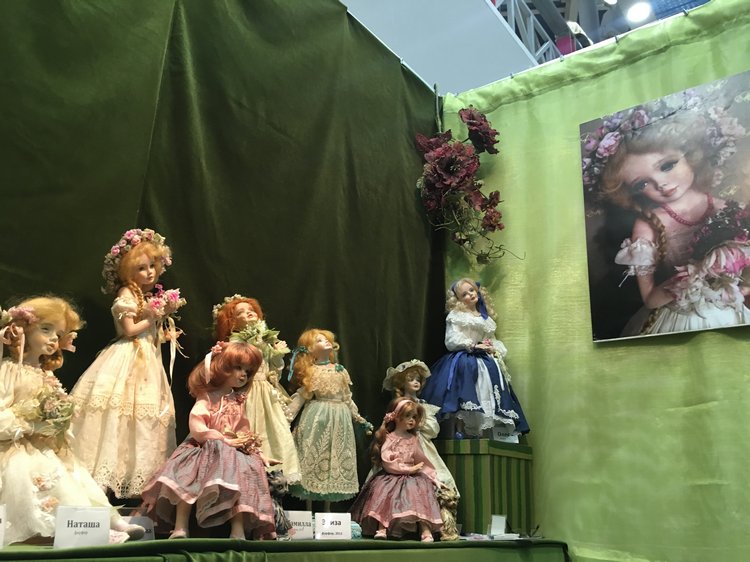 В предвкушении осенней Тишинки… Авторские куклы Маргариты Ивановой