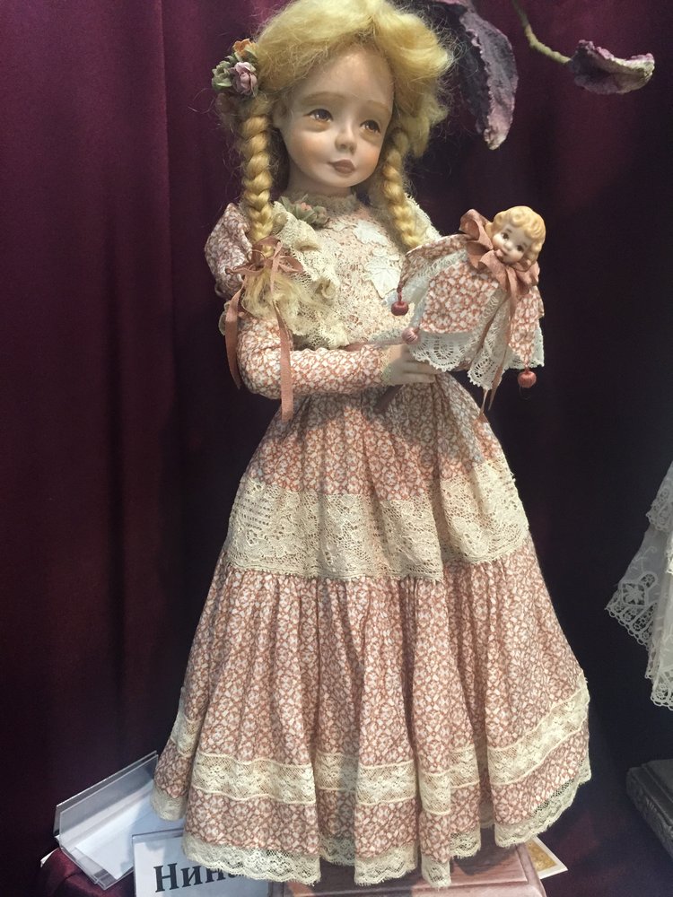 В предвкушении осенней Тишинки… Авторские куклы Маргариты Ивановой