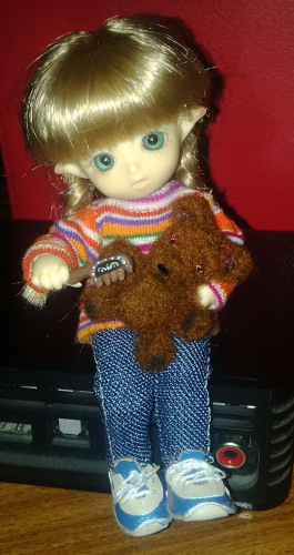 Юлька изменилась — Куклы Brownie (Брауни) Felix Doll: Tiny BJD (БЖД) (фото 5)