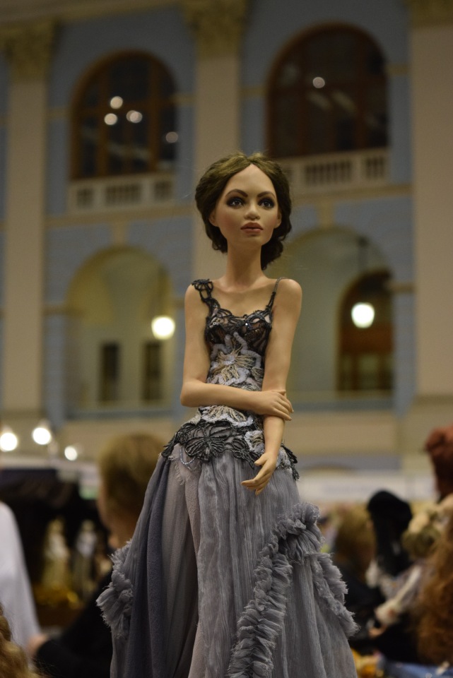 VII Московская международная выставка "Искусство Куклы". Портреты кукольной души или незримый диалог. Часть 2