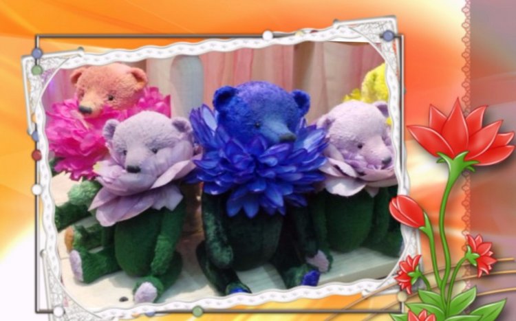 Hello Teddy 2016. Мишки, которые цветут круглый год