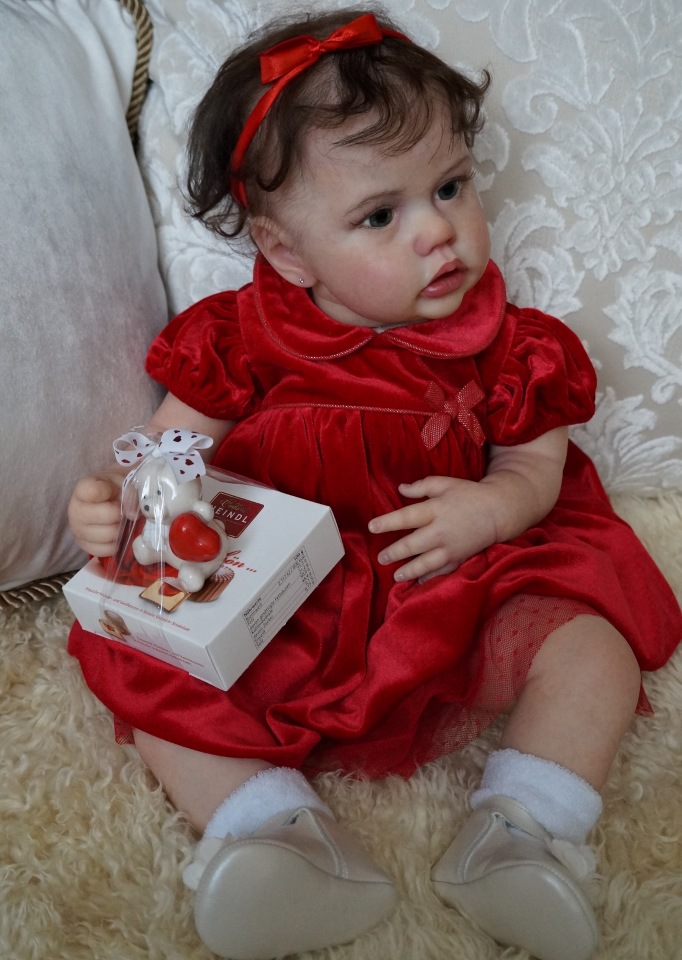 Я назвала ее Scarlett. Кукла реборн Наталии Коноваловой