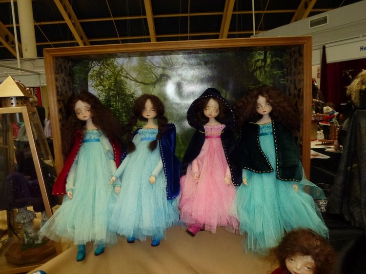 Весенний Бал Кукол на Тишинке: Куклы