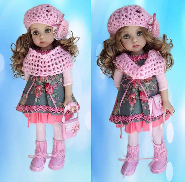 Коллекционная кукла Бони от Нелли