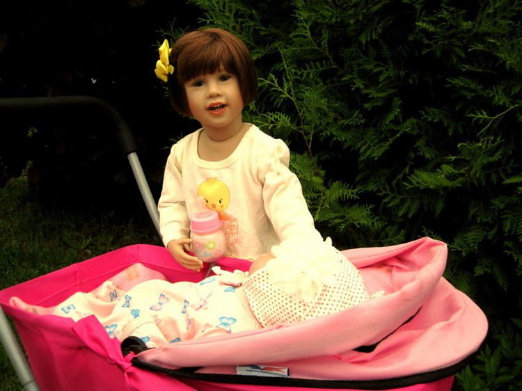 Лерочка и её куклы. Коллекционная кукла Лена Sissel Skille