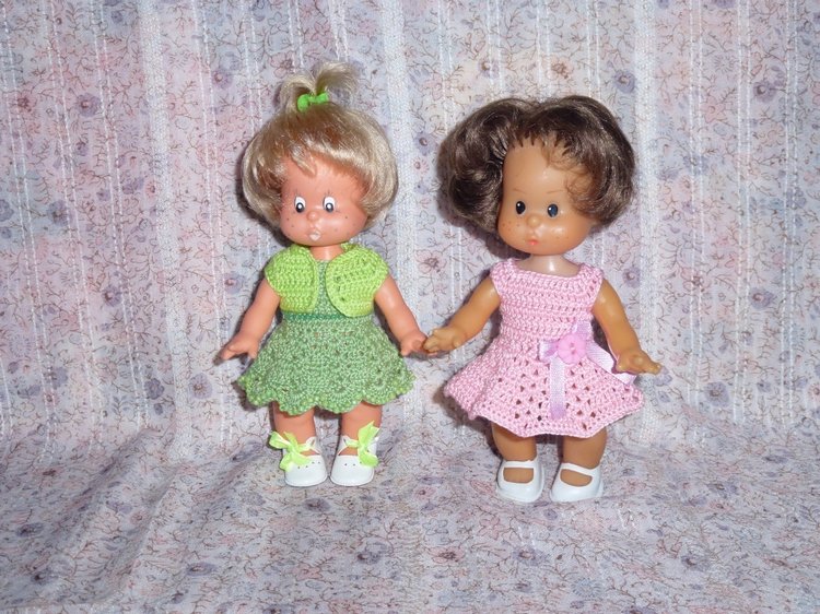 Мои любимые куколки ГДР Werk Schalkau косолапки (фото 10)