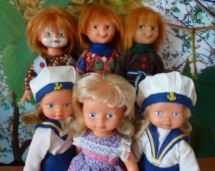 Куклы Görzke 22 см, ГДР — Коллекции винтажных кукол и игрушек: СССР