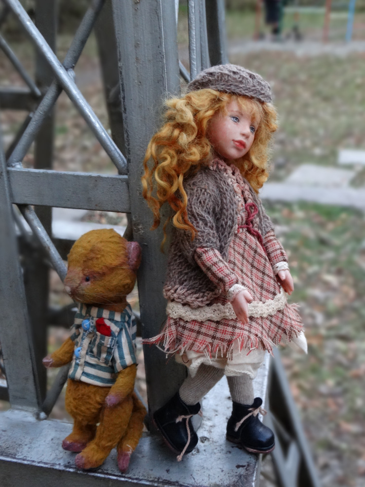 Осеннее настроение — Домашние фото авторских кукол: личные коллекции