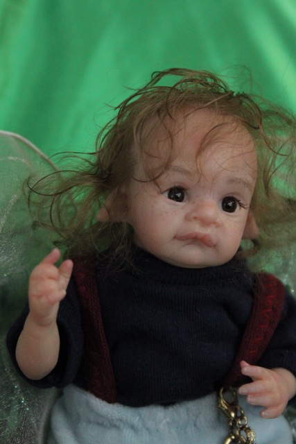 Малышок, кукла реборн Элины Кудрявцевой