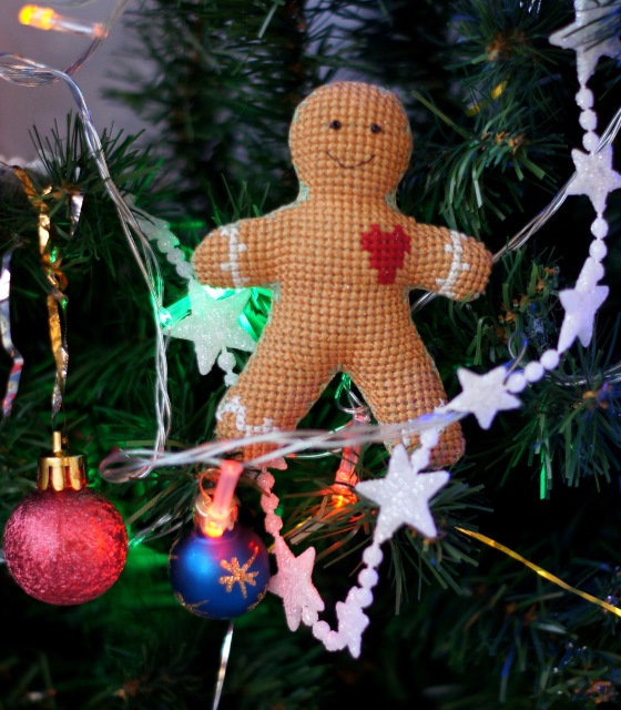 Новый год ручной работы . Вышивка