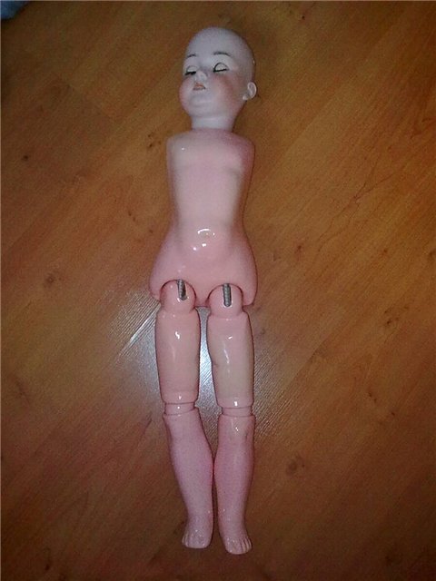 Реставрация антикварной куклы Simon & Halbig 1916 года (фото 9)