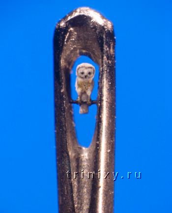 Миниатюрнее - миниатюрного. Шедевры Уилларда Уигана (Willard Wigan) самые миниатюрные скульптуры в мире