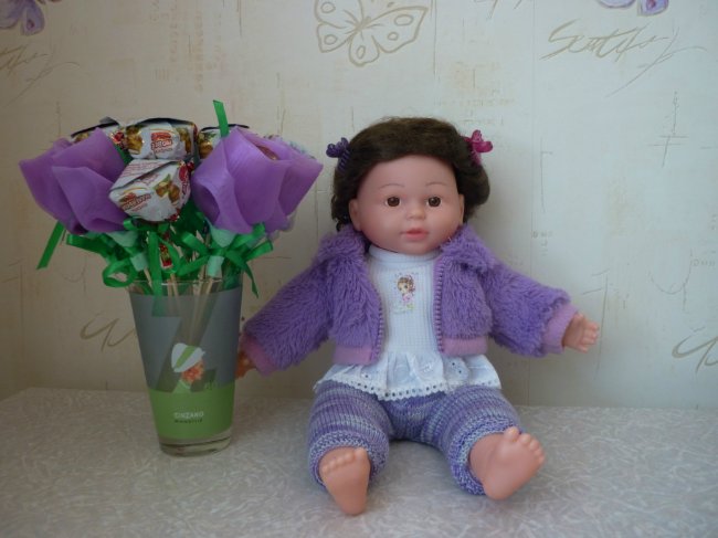 Сиреневое настроение — Одежда и обувь для кукол своими руками: фото (фото 5)