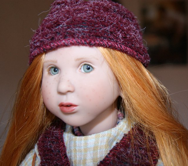 Коллекционная кукла Amelie - мое рыжее облачко (фото 2)