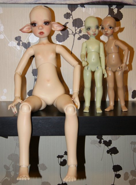 Сестрички Корички и Нелли фавн - милые создания от Kaye Wiggs