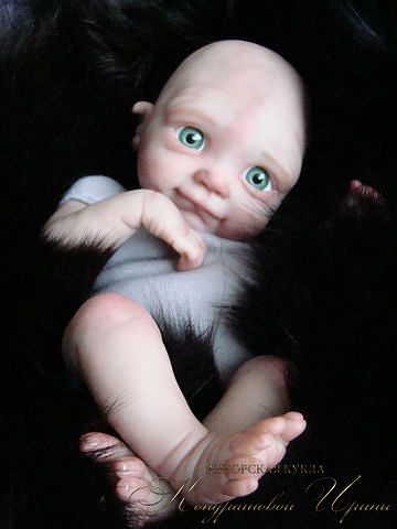 Я только родился. Авторская кукла Кондрашовой Ирины (фото 7)