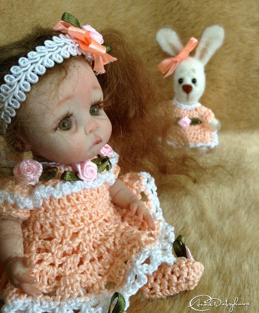 Лилюша. Авторская кукла Анны Добряковой