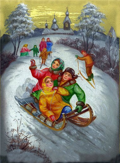 Усмотри тропинку в сказку или Здесь русский дух, здесь Русью пахнет. Федоскинская лаковая миниатюра