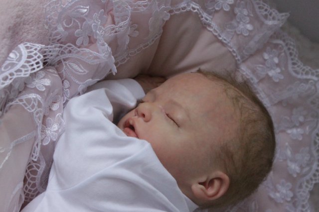 Спящая красавица Джульетта! Куколка реборн Виктории Вишни