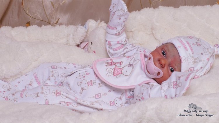 Моя милая Саманта. Кукла реборн Олеси Венгер (фото 6)