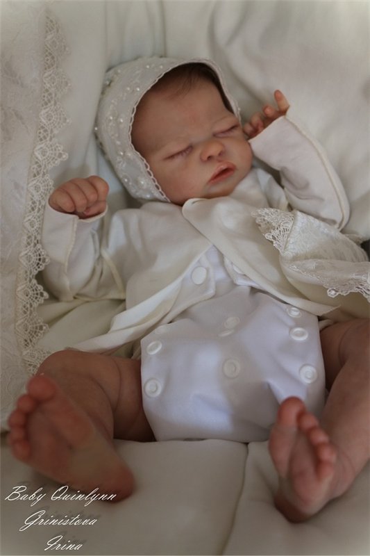 Чему быть-того не миновать... Quinlynn. Кукла реборн Гринистовой Ирины (фото 4)