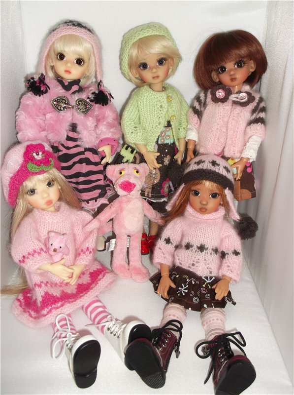 Такие разные мелкие! Ушастые и нет. Коллекция БЖД от Kaye Wiggs