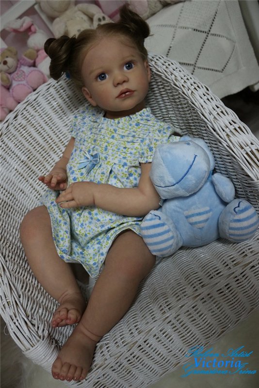 Еще немного о Виктории. Кукла реборн Гринистовой Ирины
