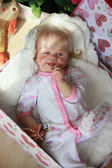 Томочка! Кукла реборн на основе молда Tommy by Sandy Faber