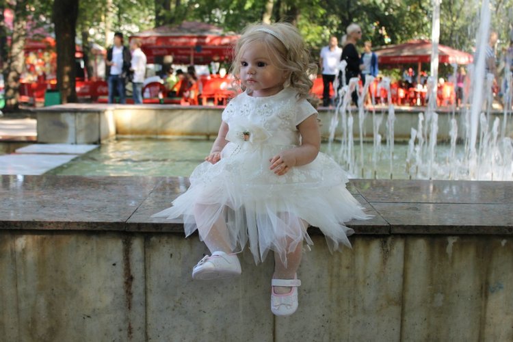 Вероника - моя маленькая принцесса! Кукла реборн Шепелевой Людмилы