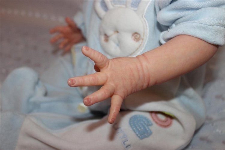 Мальчишка реборн Илюшка из молда Карлотта