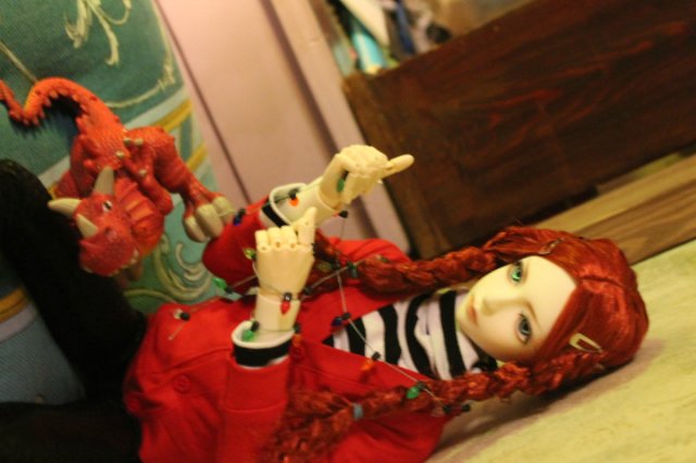 Чарли Уизли и драконы — Фотоистории с куклами BJD (БЖД): сериалы