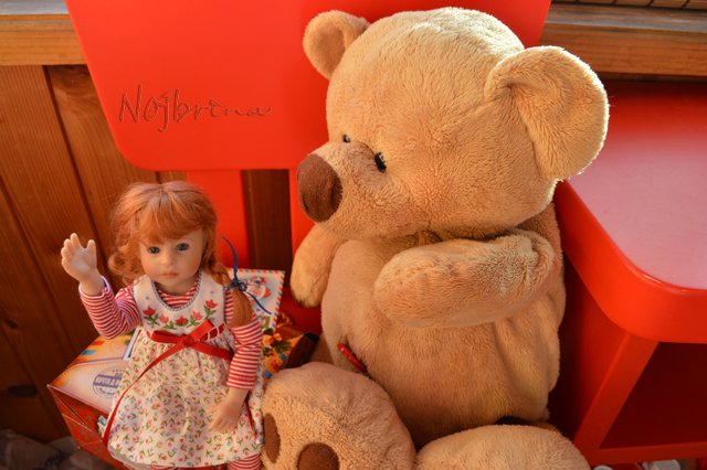 Плюшка и мишка. Кэнди от Heidi Plusczok (фото 9)