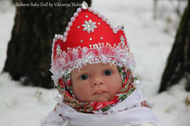 Настенька из сказки Морозко! Куколка реборн Виктории Вишни