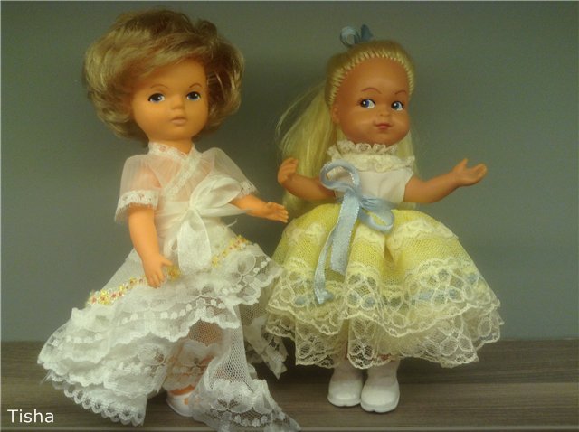 Мои винтажные Немочки ростом 23 см